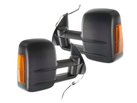 Extendable Towing Mirrors with Indicators for Toyota Hilux - Pair (2005 - 2015)-Spoilers and Bodykits Australia