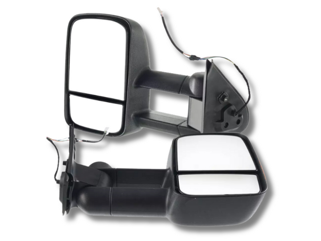 Extendable Towing Mirrors with Indicators for Toyota Hilux - Pair (2015 - 2019)-Spoilers and Bodykits Australia