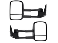 Extendable Towing Mirrors without Indicators for ML / MN Mitsubishi Triton - Manual Mirror - Pair (2005 - 2015)-Spoilers and Bodykits Australia