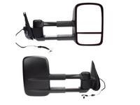 Extendable Towing Mirrors without Indicators for MQ / MR Mitsubishi Triton - Electric Mirror - Pair (2015 - 2019)-Spoilers and Bodykits Australia