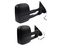 Extendable Towing Mirrors without Indicators for MQ / MR Mitsubishi Triton - Electric Mirror - Pair (2015 - 2019)-Spoilers and Bodykits Australia