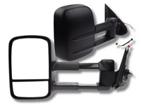 Extendable Towing Mirrors without Indicators for MQ / MR Mitsubishi Triton - Electric Mirror - Pair (2015 - 2019)-Spoilers and Bodykits Australia