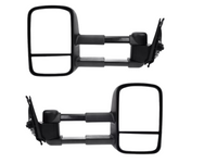 Extendable Towing Mirrors without Indicators for MQ / MR Mitsubishi Triton - Manual Mirror - Pair-Spoilers and Bodykits Australia