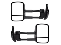 Extendable Towing Mirrors without Indicators for Mitsubishi Pajero - Manual Mirror - Pair (2001 - 2019)-Spoilers and Bodykits Australia