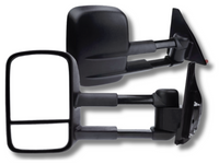 Extendable Towing Mirrors without Indicators for Mitsubishi Pajero - Manual Mirror - Pair (2001 - 2019)-Spoilers and Bodykits Australia