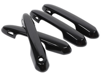 Exterior Door Handle Covers x4 for 300 Series Toyota Landcruiser LC300 - Gloss Black (2023 Onwards)-Spoilers and Bodykits Australia