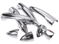 Exterior Door Handle Covers x4 for Alfa Romeo Giulia - Chrome (2017 - 2020)-Spoilers and Bodykits Australia