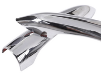 Exterior Door Handle Covers x4 for Alfa Romeo Giulia - Chrome (2017 - 2020)-Spoilers and Bodykits Australia