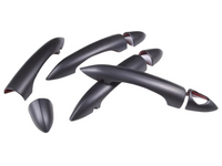 Exterior Door Handle Covers x4 for Alfa Romeo Giulia - Matt Black (2017 - 2020)-Spoilers and Bodykits Australia