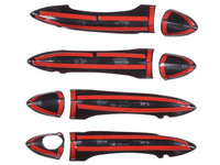 Exterior Door Handle Covers x4 for Alfa Romeo Giulia - Matt Black (2017 - 2020)-Spoilers and Bodykits Australia