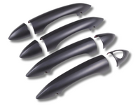 Exterior Door Handle Covers x4 for Alfa Romeo Giulia - Matt Black (2017 - 2020)-Spoilers and Bodykits Australia