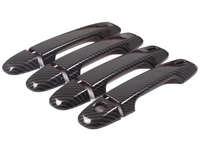 Exterior Door Handle Covers x4 for Subaru WRX - Carbon Fibre Look (2021 - 2023)-Spoilers and Bodykits Australia