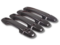 Exterior Door Handle Covers x4 for Subaru WRX - Carbon Fibre Look (2021 - 2023)-Spoilers and Bodykits Australia