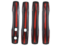 Exterior Door Handle Covers x4 with Smart Hole for Ford Ranger Next Gen - Matt Black (2023 Onwards)-Spoilers and Bodykits Australia