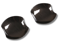 Exterior Door Handle Inserts x2 for Toyota 86 / Subaru BRZ - Carbon Fibre Look (2012 - 2021)-Spoilers and Bodykits Australia
