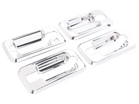 Exterior Door Handle Inserts x4 for Hummer H2 - Chrome (2003 - 2009)-Spoilers and Bodykits Australia