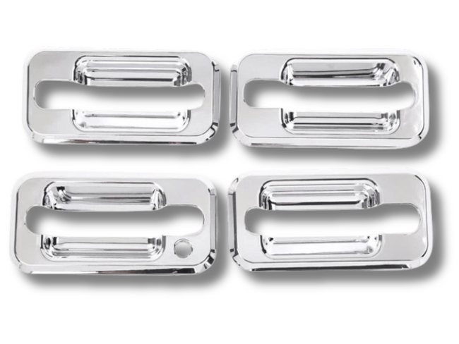 Exterior Door Handle Inserts x4 for Hummer H2 - Chrome (2003 - 2009)-Spoilers and Bodykits Australia
