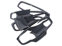 Exterior Door Handle Inserts x4 for MV Mitsubishi Triton - Carbon Fibre Look (2024 Onwards)-Spoilers and Bodykits Australia