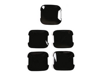Exterior Door Handle Inserts x5 for Land Rover Defender 110 - Gloss Black (2020 - 2023)-Spoilers and Bodykits Australia