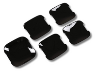 Exterior Door Handle Inserts x5 for Land Rover Defender 110 - Gloss Black (2020 - 2023)-Spoilers and Bodykits Australia