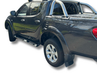 Flares for Mitsubishi Triton ML  MN - Grey - Set of 4 (2006 - 2014 Models) - Spoilers And Bodykits Australia