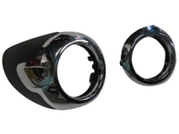 Fog Light Bezel Surrounds for FG Series 1 Ford Falcon XR6 / XR8 - Chrome (Pair)-Spoilers and Bodykits Australia
