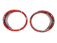 Fog Light Surrounds for BMW X5 F15 - Carbon Fibre Look - Pair (2014 - 2018)-Spoilers and Bodykits Australia