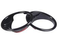 Fog Light Surrounds for BMW X5 F15 - Gloss Black - Pair (2014 - 2018)-Spoilers and Bodykits Australia