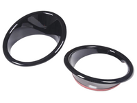 Fog Light Surrounds for BMW X5 F15 - Gloss Black - Pair (2014 - 2018)-Spoilers and Bodykits Australia