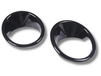 Fog Light Surrounds for BMW X5 F15 - Gloss Black - Pair (2014 - 2018)-Spoilers and Bodykits Australia