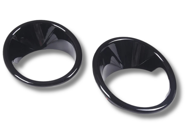 Fog Light Surrounds for BMW X5 F15 - Gloss Black - Pair (2014 - 2018)-Spoilers and Bodykits Australia