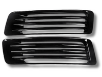 Fog Light Surrounds for Land Rover Range Rover L405 Vogue - Gloss Black - Pair (2013 - 2017)-Spoilers and Bodykits Australia