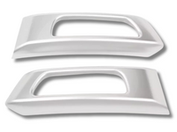 Fog Light Surrounds for Land Rover Range Rover Sport - Silver - Pair (2014 - 2017)-Spoilers and Bodykits Australia