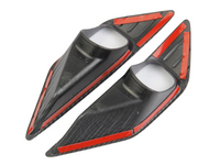 Fog Light Surrounds for Mitsubishi Outlander - Carbon Fibre Look - Pair (2022 - 2023)-Spoilers and Bodykits Australia