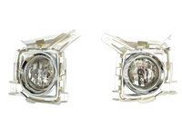 Fog Lights with Chrome Surrounds for 200 Series Toyota Landcruiser FJ200 - Pair (2012 - 2015)-Spoilers and Bodykits Australia