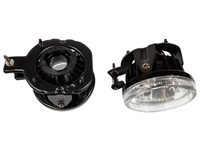 Fog Lights with Chrome Surrounds for Isuzu D-MAX - Pair (10/2008 - 05/2012)-Spoilers and Bodykits Australia