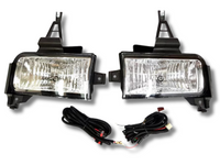 Fog Lights with Surrounds for 200 Series Toyota Landcruiser - Pair (2007 - 2012)-Spoilers and Bodykits Australia