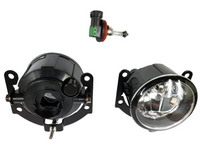 Fog Lights with Surrounds for CJ Mitsubishi Lancer VRX / ES Sport - Pair (2007 - 2015)-Spoilers and Bodykits Australia