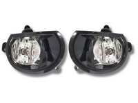 Fog Lights with Surrounds for Holden Colorado RG - Black - Pair (2017 Onwards)-Spoilers and Bodykits Australia