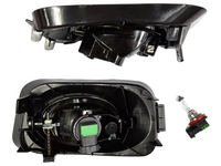 Fog Lights with Surrounds for Honda Accord Euro CL - Pair (2003 - 12/2005)-Spoilers and Bodykits Australia