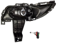 Fog Lights with Surrounds for Mazda 3 BK 4 Door Sedan - Pair (2004 - 06/2006)-Spoilers and Bodykits Australia