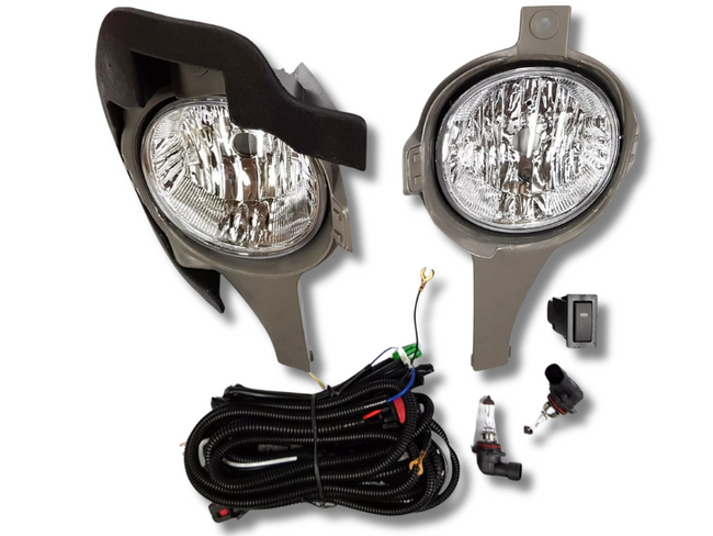 Fog Lights with Surrounds for Toyota Hilux KUN / TGN / GGN - Pair (2005 - 2008)-Spoilers and Bodykits Australia