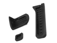 Footrest, Brake & Accelerator Pedal Pads for Mercedes Benz W203 / W204 / W211 - Silver-Spoilers and Bodykits Australia