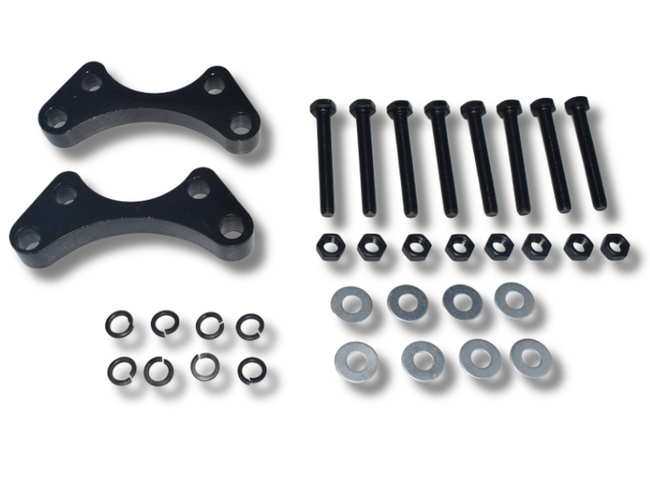 Front Ball Joint Spacers 16mm & Bolts for Isuzu D-MAX & Holden Colorado RG 4WD (2012 Onwards)-Spoilers and Bodykits Australia