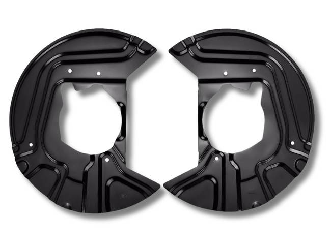 Front Brake Dust Shield Backing Plates x2 for BMW E83 X3 2.0L / 2.5L / 3.0L (2004 - 2010)-Spoilers and Bodykits Australia