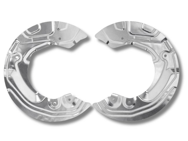 Front Brake Dust Shield Backing Plates x2 for BMW E87 / E89 / E90 / E91 / E92 116i / 118d-Spoilers and Bodykits Australia