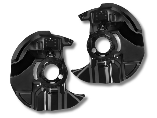 Front Brake Dust Shields for BMW E46 / E85 / E86 325i / 330Ci / 330d / 330i / Z4-Spoilers and Bodykits Australia