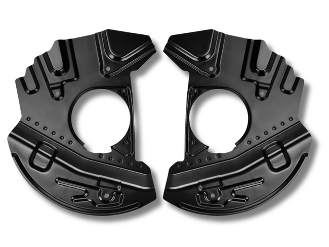 Front Brake Dust Shields for BMW E53 X5 - 365mm (2000 - 2006)-Spoilers and Bodykits Australia