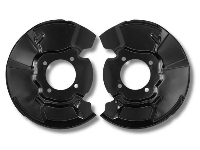 Front Brake Dust Shields x2 for 120 Series Toyota Prado (2002 - 2010)-Spoilers and Bodykits Australia