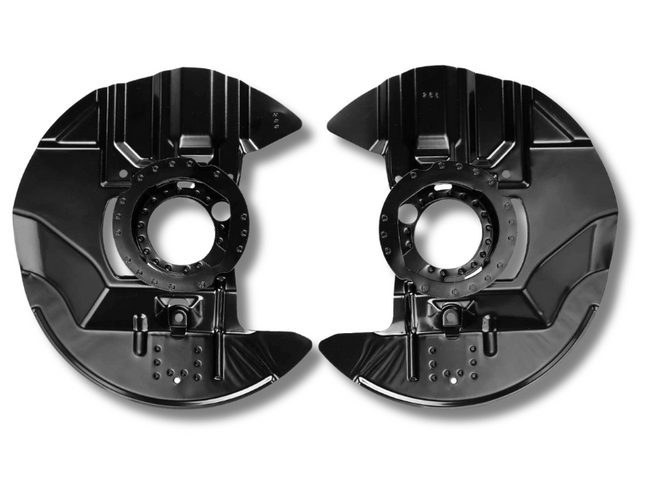 Front Brake Dust Shields x2 for BMW E46 330Ci / M3 CSL 3.0L / 3.2L RWD (2000 - 2006)-Spoilers and Bodykits Australia